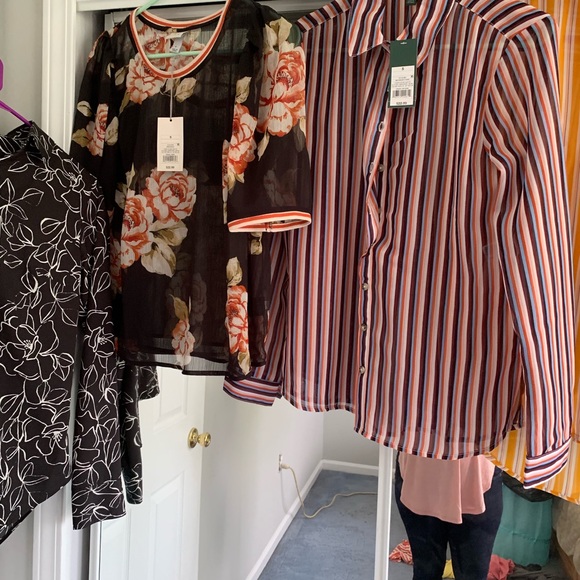 Button down blouses - Picture 4 of 6